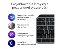Logitech MX Keys Mini for Mac Grafit - 1261611 - zdjęcie 10